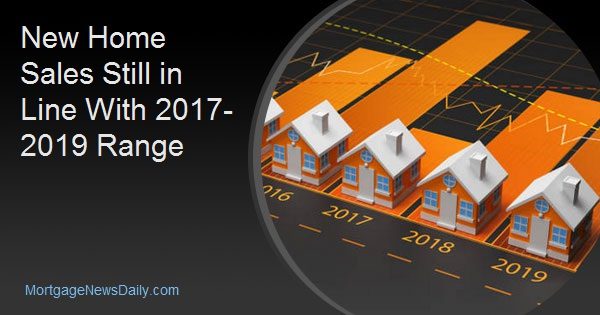 With the market for existing homes struggling amid a lack of inventory, New Home Sales continue doing the heavy lifting for the housing market. Rather, New Home Sales are doing more to show a stronger relative performance to the pre-pandemic years. The market for existing homes is still far bigger, even at its weakest levels. But existing home sales data is so "last week." Today's release is specific to new homes, so let's zoom in. When we do, we can see new home sales remaining in the 2017-2019 range for nearly two years now. In other words, new residential sales continue chugging along without much fanfare since the initial supply glut and demand surge that followed covid-related lockdowns. There was quite a bit of variation depending on geography, which is often a result of ebbs and flows of weather events at this time of year. Here's how the chips fell in January by region: The Western region saw a huge 38.7% increase, moving from the lowest levels in 10 months to the highest levels in more than a year The Northeast saw and even larger 72% increase, but that's not saying as much given the vastly smaller unit count in that region The Midwest ticked up 7.7% month over month but remained well under July's peak The South decreased by 15.6% to the lowest levels in more than a year, but only slightly below November